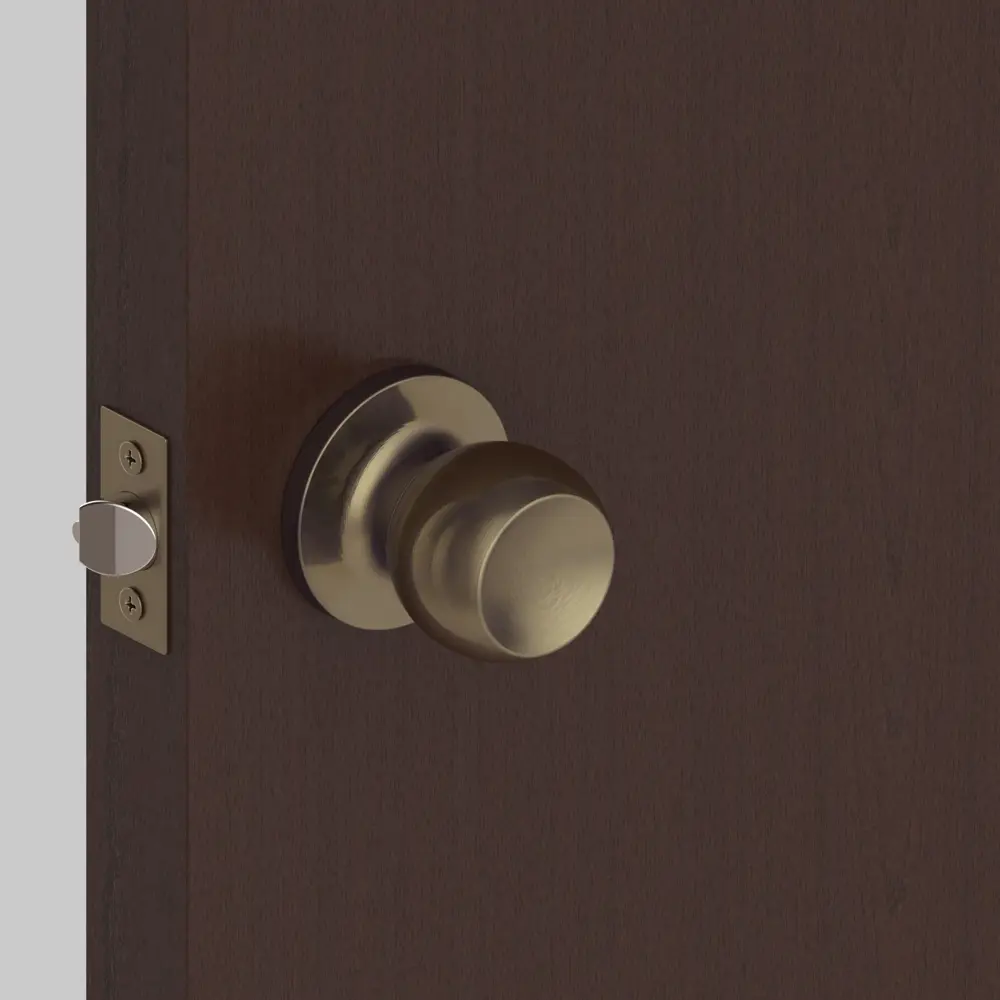 Ручка-защелка 624/BL PB-B без фиксатора сталь цвет бронза FUARO STLM-2076369 - Вид №6