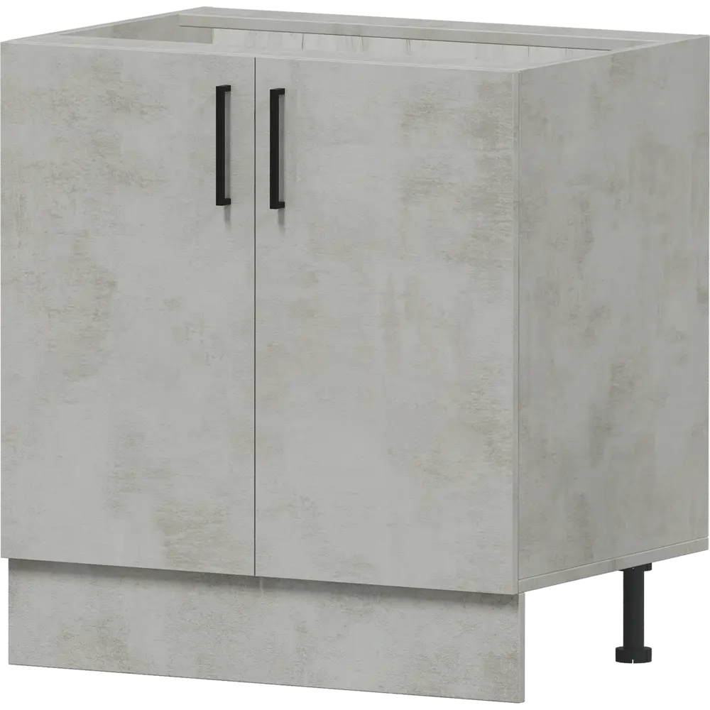 Шкаф напольный Парма 80x86x56 см ЛДСП цвет светло-серый Santreyd STLM-2052095