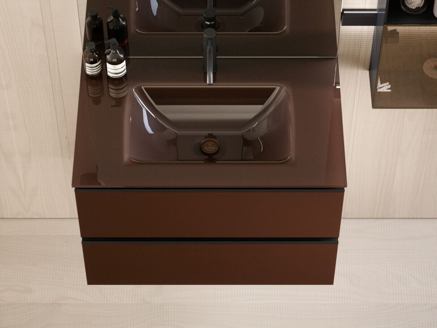 Полная мебель для ванной комнаты OASIS Forever ARCH-00030848 - Вид №1