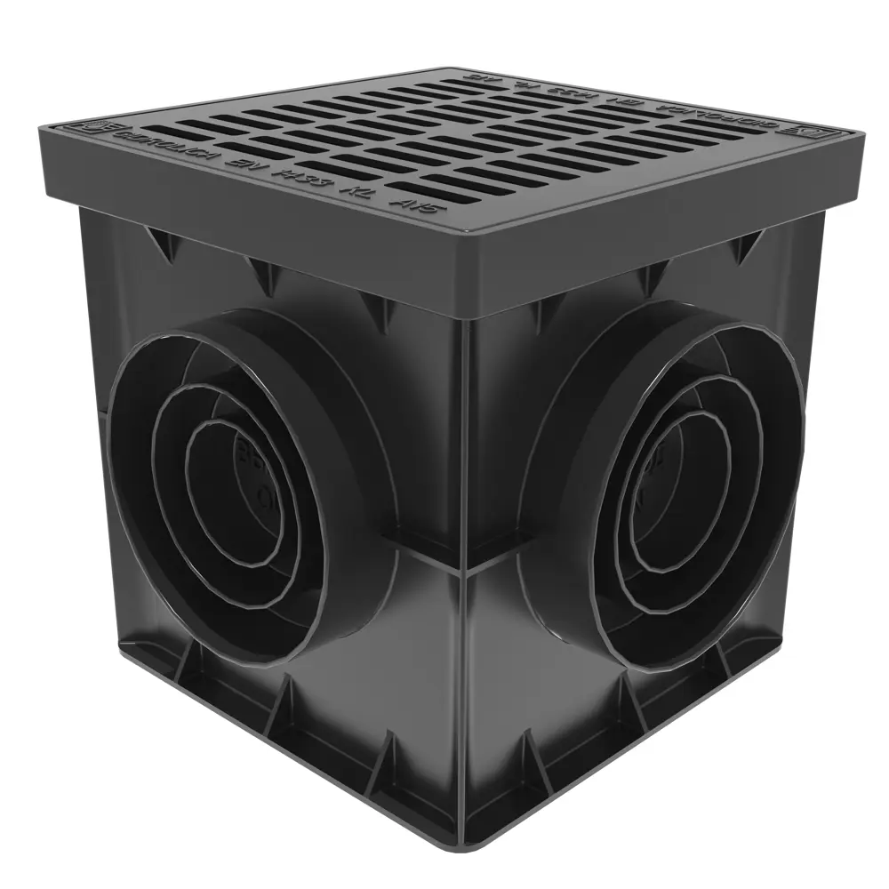 Дождеприемник в сборе мини Gidrolica 200x200x200 мм STLM-2147551