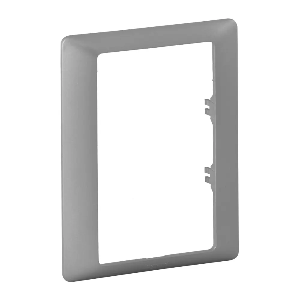Рамка для розетки 2x2К+3 Legrand VLN-L 1 пост цвет алюминий Valena Life STLM-2073247