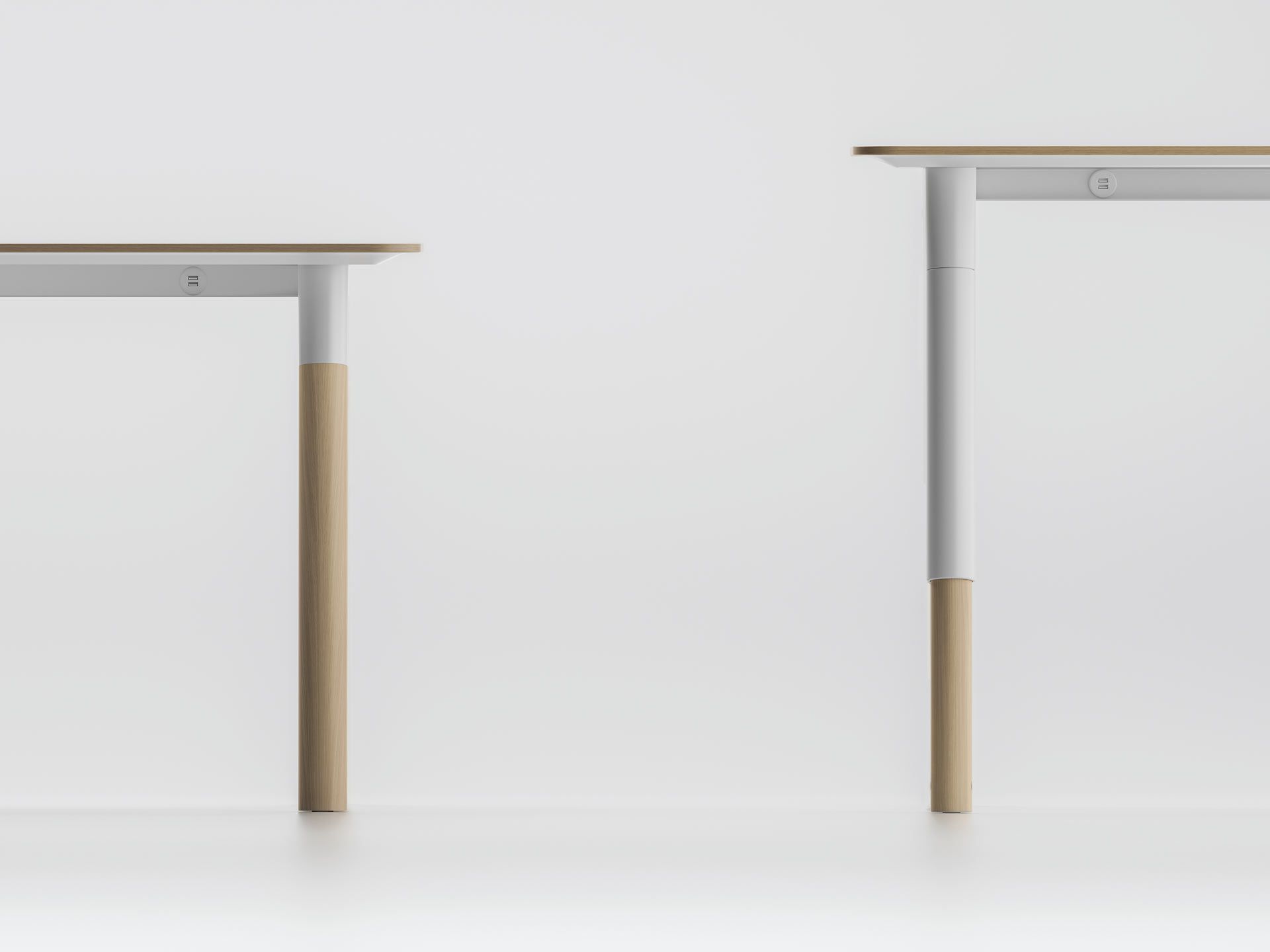 Деревянный рабочий стол с ящиками FANTONI Вудс ARCH-00062197 - Вид №3