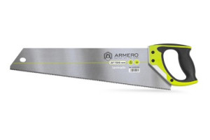 15948099 Ножовка для ламината, 500мм, 3d, мелкий зуб, алюминиевая защита A533/502 Armero