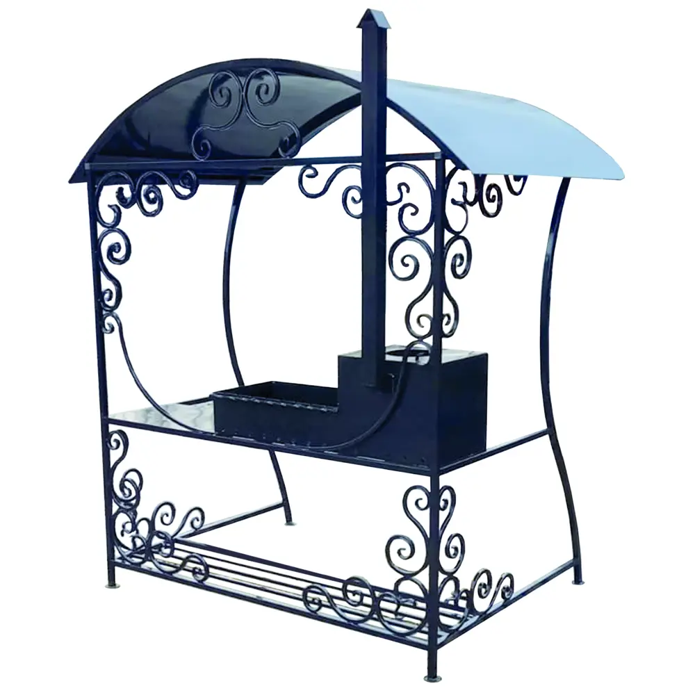 Мангал Загородный очаг 1.5 мм 210x125x190 см Santreyd STLM-2118746 - Вид №1