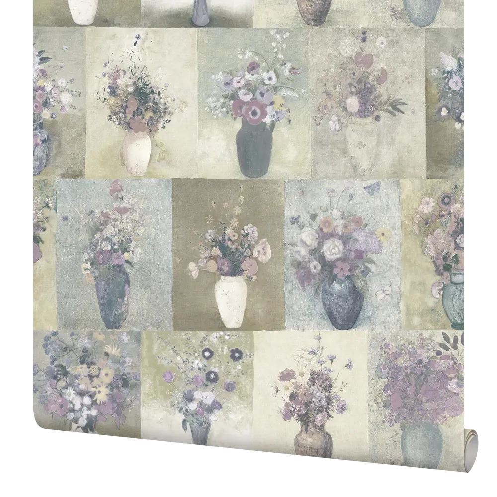 Обои виниловые Elysium Вазочки коричневые 0.53 м 32500 STLM-2078851