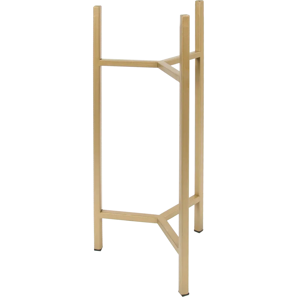 Подставка для кашпо Trinity 60, цвет золотой GreenWeen STLM-2157295