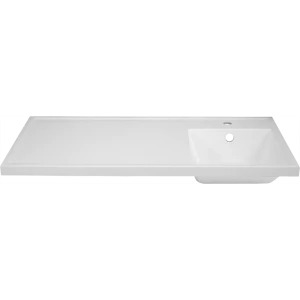 Раковина на стиральную машину Aquaton Лайн 100 см правая белая