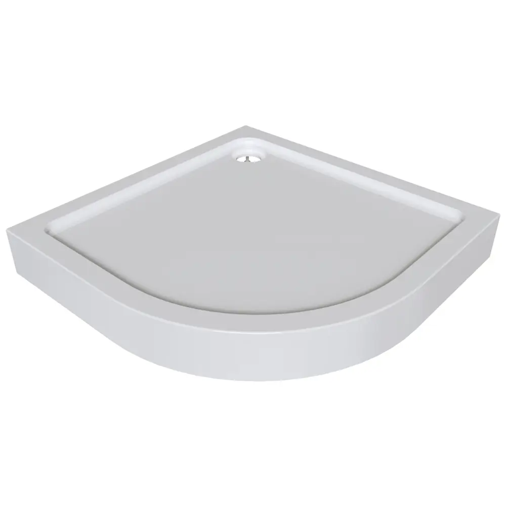 Душевой поддон Sensea Slim акриловый 1/4 круга 90х90 см STLM-2124147