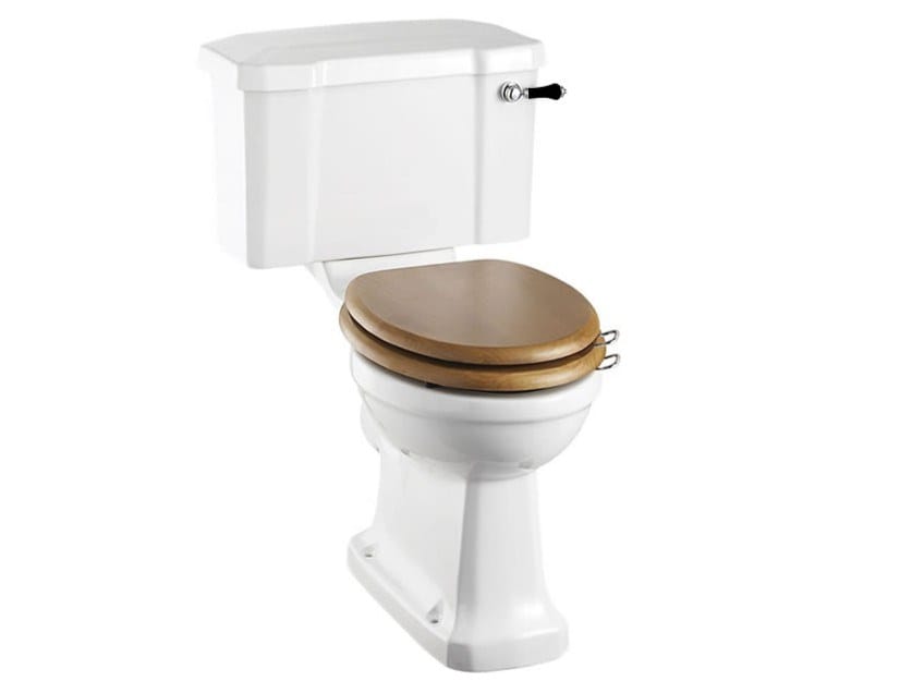 Цельный туалет в оконном стекле с напольной внешней кассетой Burlington Wc monoblocco ARCH-00080196 - Вид №2