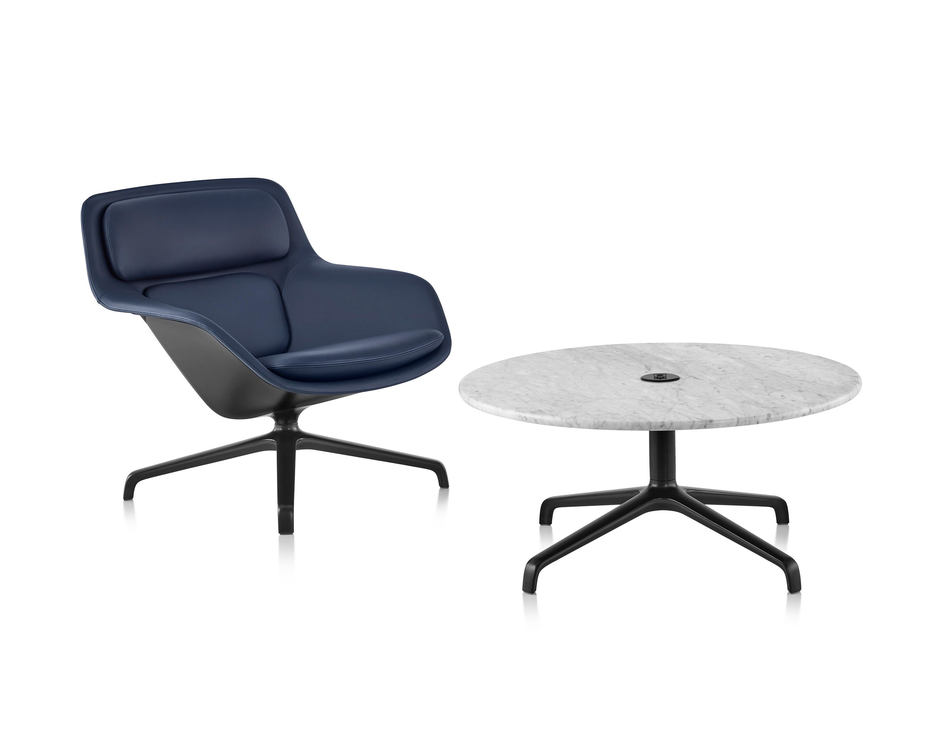 Тканевое вращающееся кресло Herman Miller Striad ARCH-00133057 - Вид №9