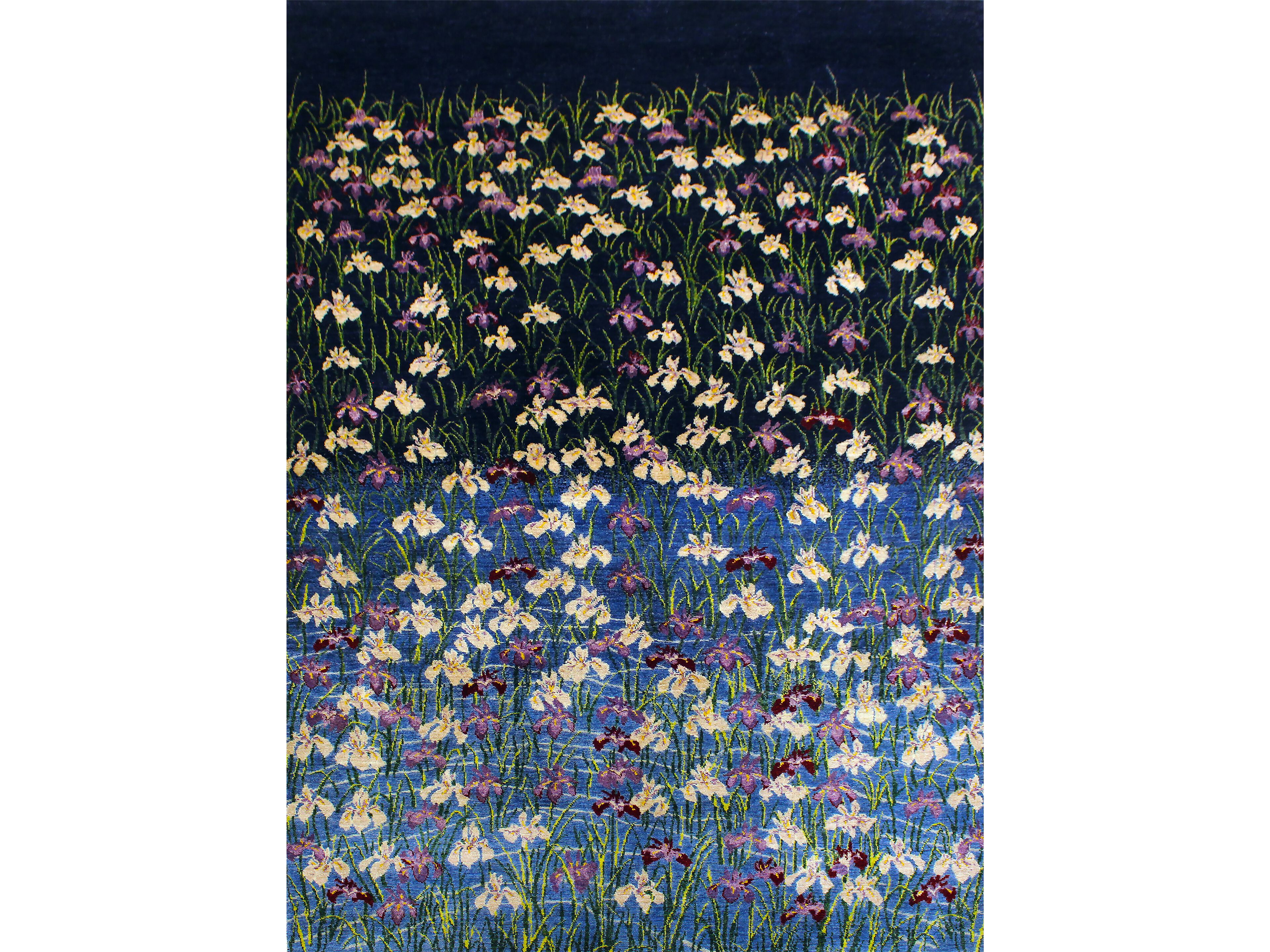 Прямоугольный шерстяной ковер Zollanvari Flower Meadow ARCH-00073409 - Вид №1