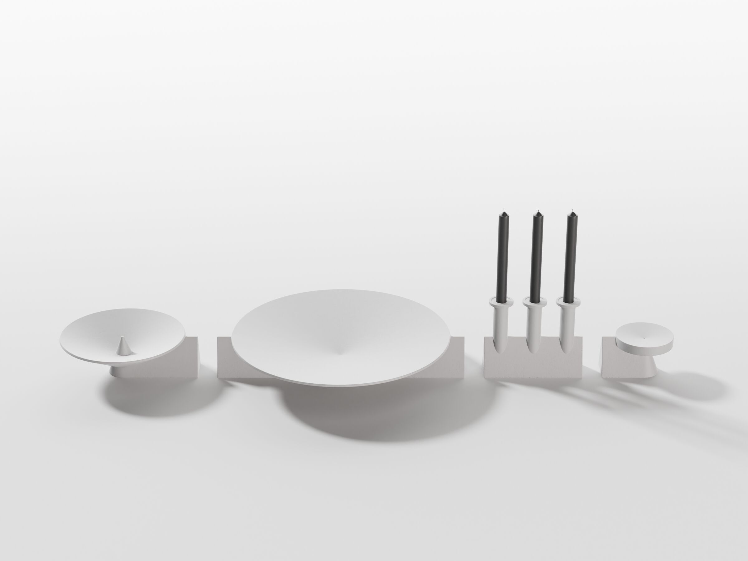 Бетонный подсвечник / лоток PULKRA Compage ARCH-00041444 - Вид №5