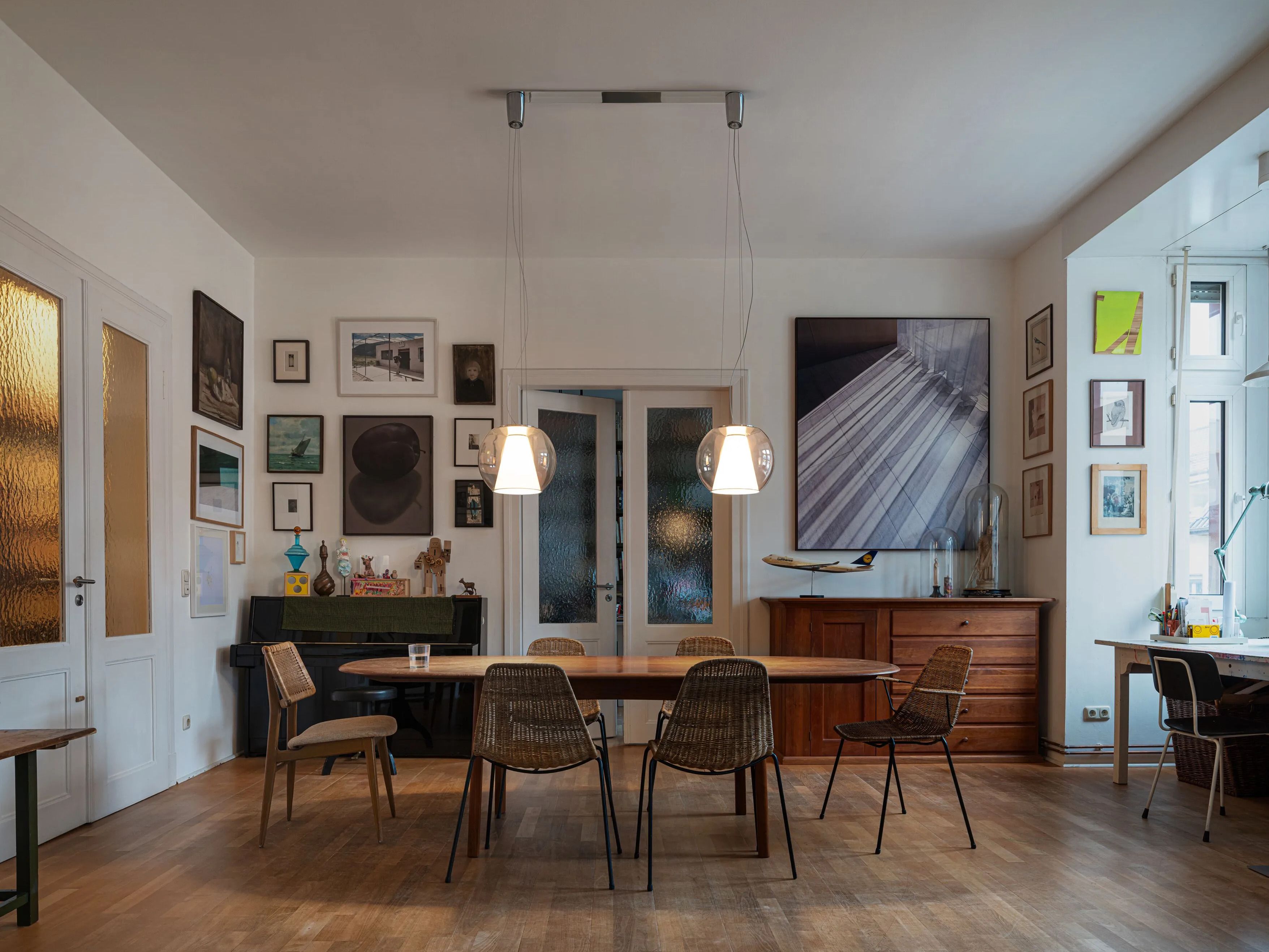 Выдувное стекло светодиодный подвесной светильник serien.lighting проект ARCH-00047753 - Вид №4