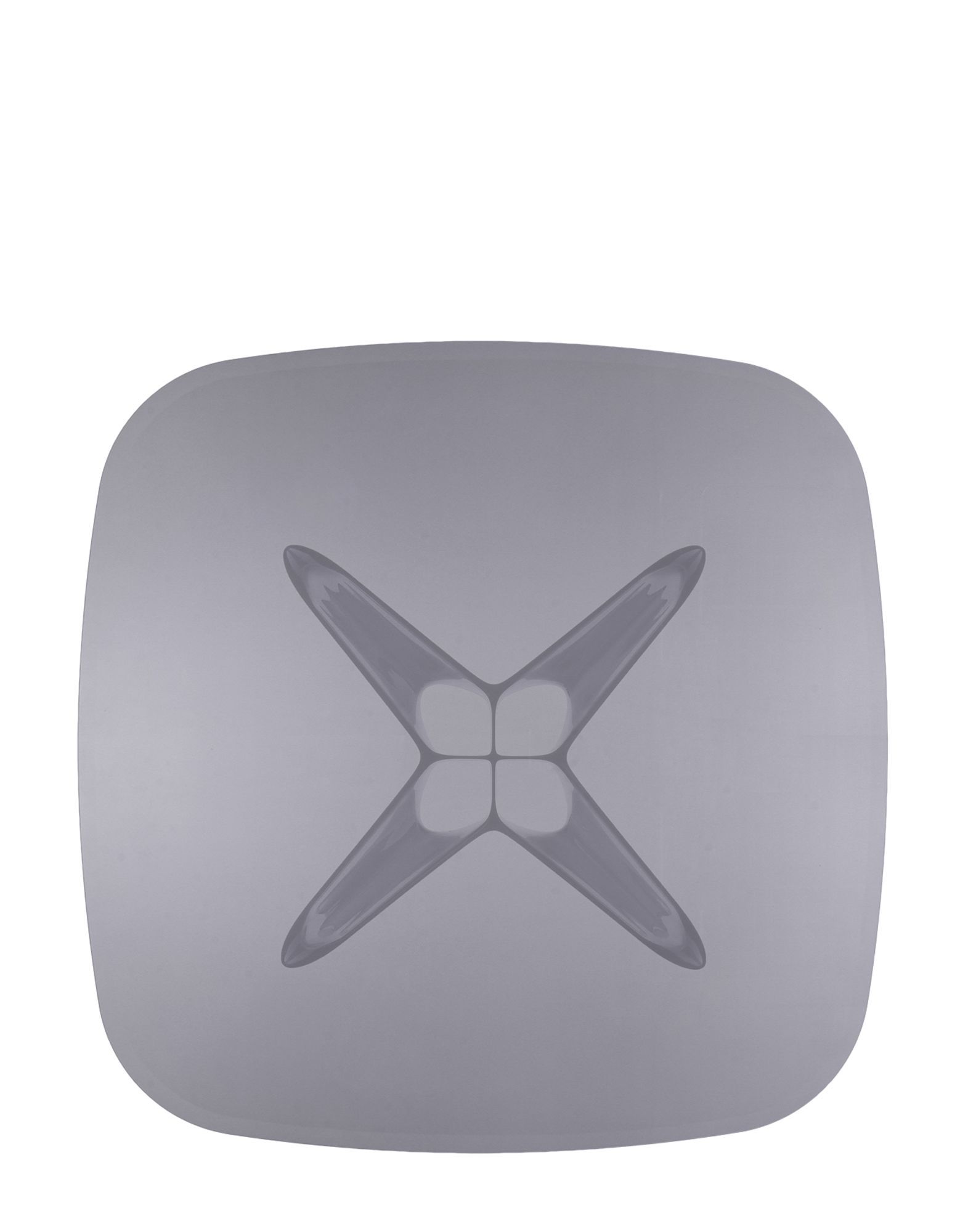 Квадратный стол из хрусталя и инженерного пластика Kartell SIR GIO ARCH-00107757 - Вид №8