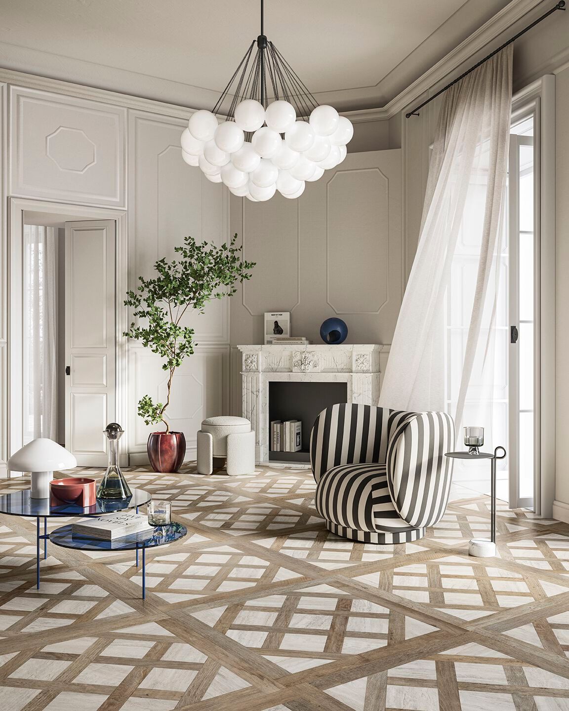 Пол / облицовка керамогранита под дерево CERAMICA SANT'AGOSTINO Yorkwood ARCH-00092939 - Вид №1