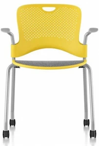 Herman Miller Штабелируемое кресло nylon® на колесиках Caper