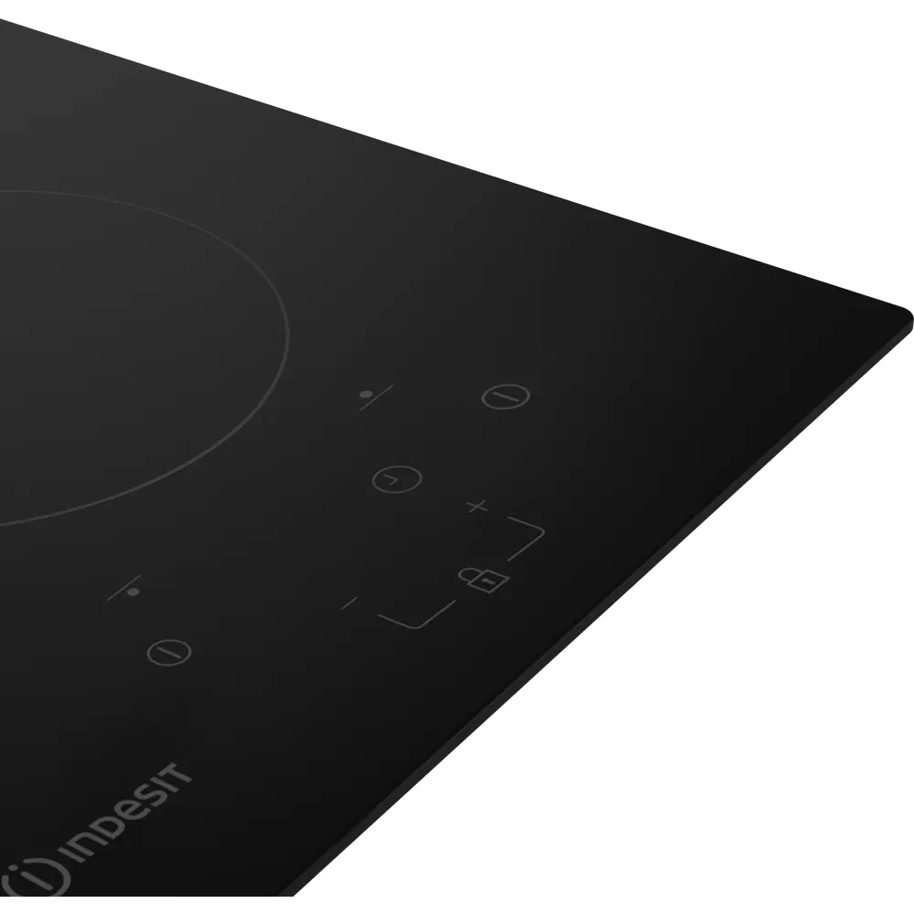 Электрическая варочная панель Indesit IRT 130 30x51 см 2 конфорки цвет черный STLM-2050826 - Вид №4