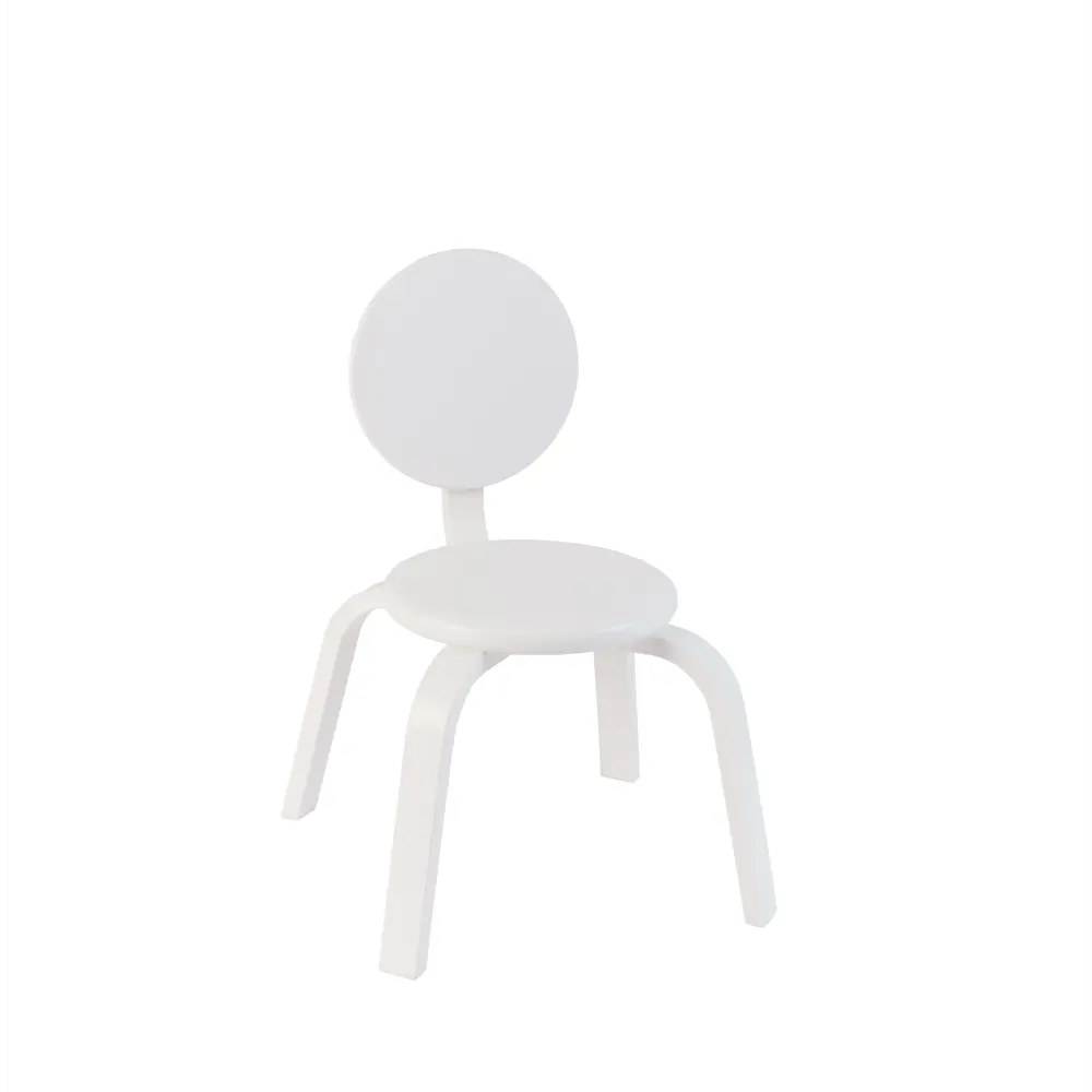 Стул детский Ромашка 25x50.9x25 см дерево цвет белый Santreyd STLM-2140071 - Вид №2