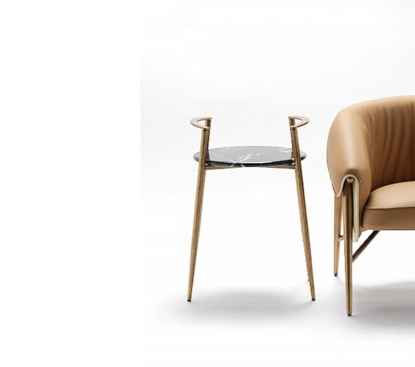 Круглый мраморный журнальный столик Fasem Монтгомери ARCH-00069553 - Вид №6