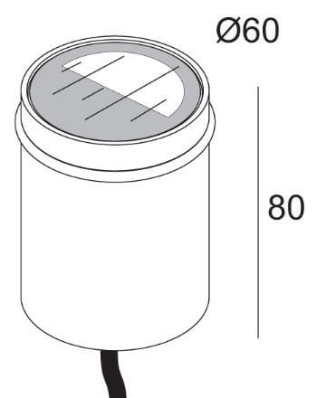 Алюминиевый напольный светодиодный маркер Deltalight Logic ARCH-00039791 - Вид №2