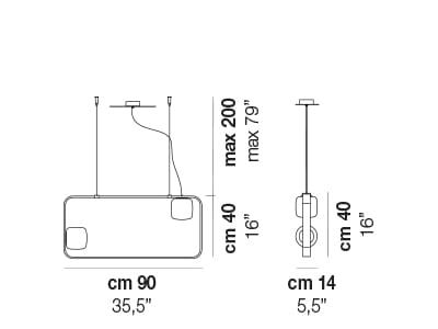 Металлический подвесной светильник Vetreria Vistosi Groove ARCH-00131917 - Вид №4