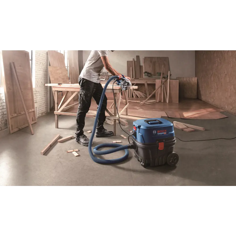 Пылесос Bosch GAS 12-25 PL, 060197C100, 1250 Вт, 30 л BOSCH PROFESSIONAL STLM-2036234 - Вид №11