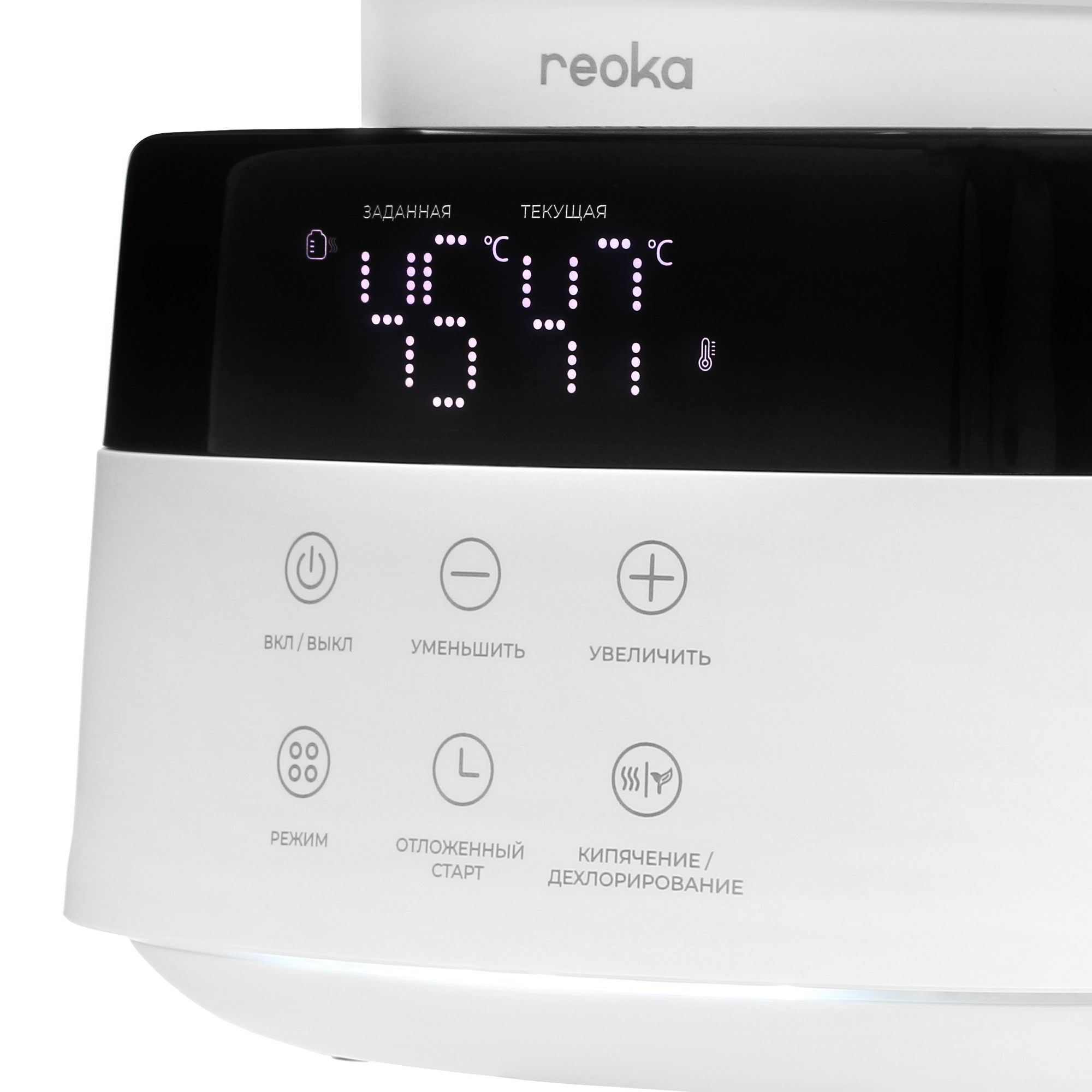 9977416 Электрочайник Reoka RKEK-09TSBW белый STDN-0044773 - Вид №5