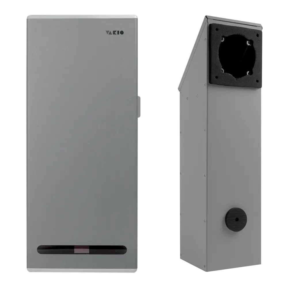 Рекуператор Vakio Window Smart Space Gray 38 дБ 120 м3/ч цвет серебристый STLM-2145175