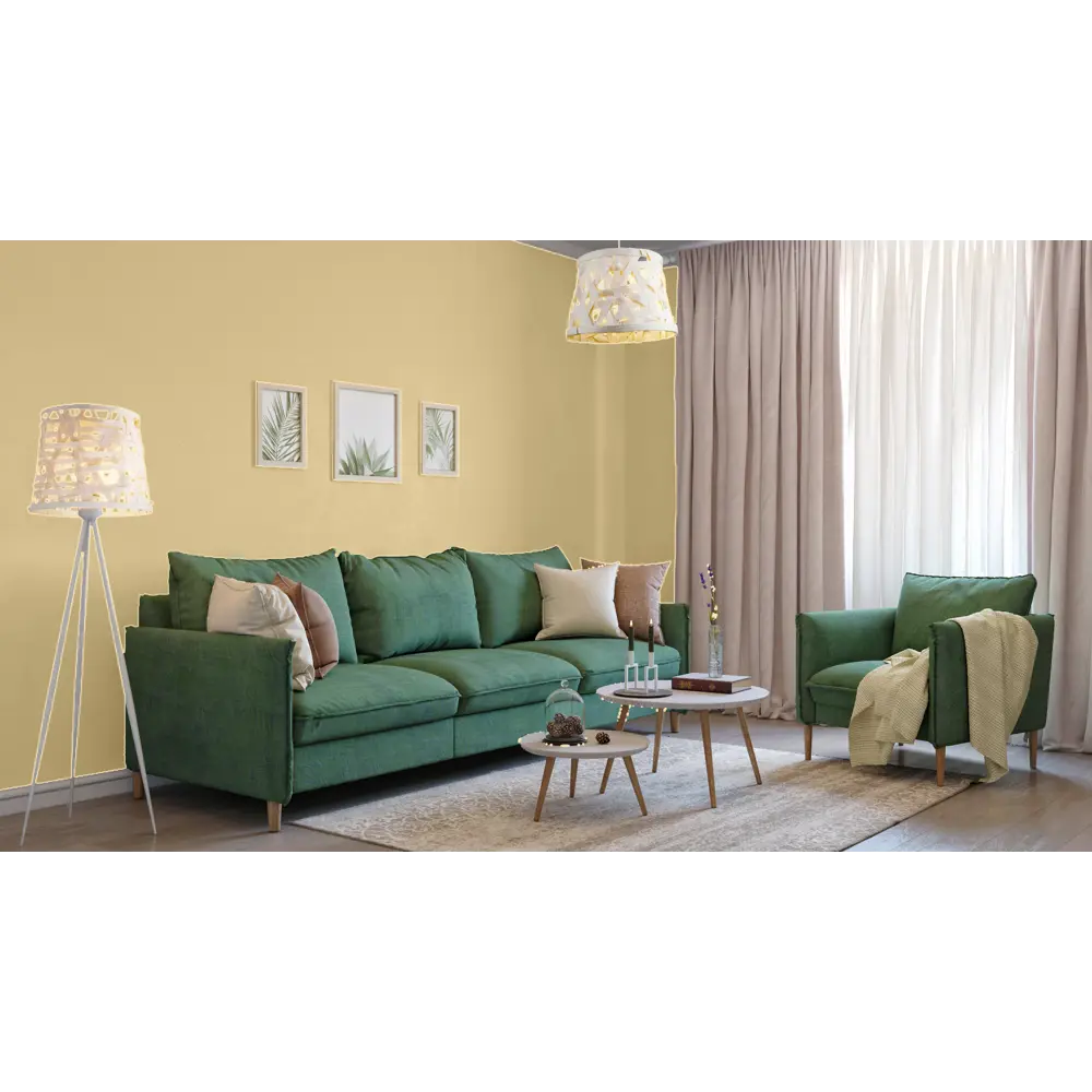 Декоративная краска для стен и потолков Dulux Colours Kingdom цвет гроздь бананов 2.5 л STLM-2063467 - Вид №3