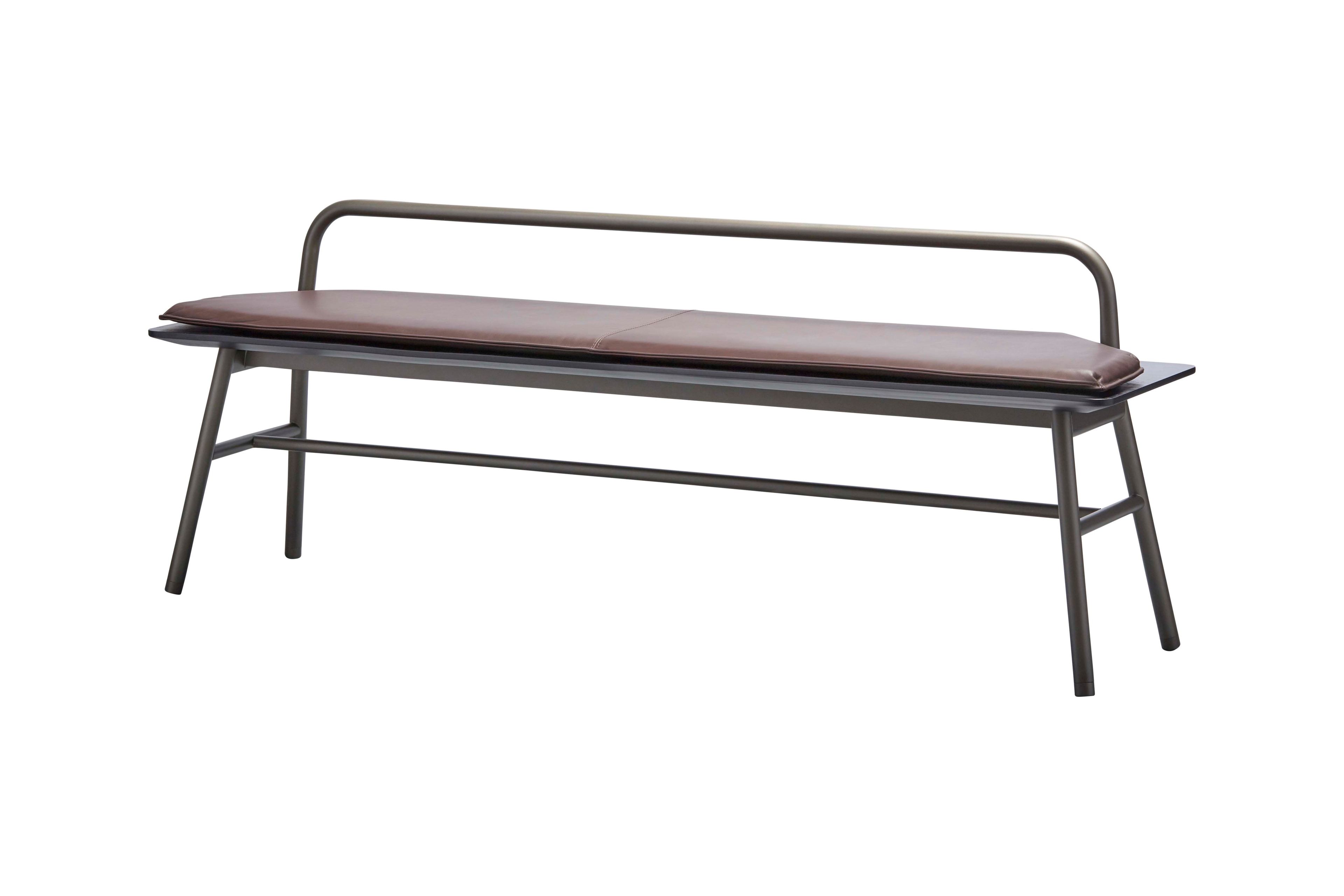 Скамья из ясеня со спинкой SP01 Holland ARCH-00125170 - Вид №3