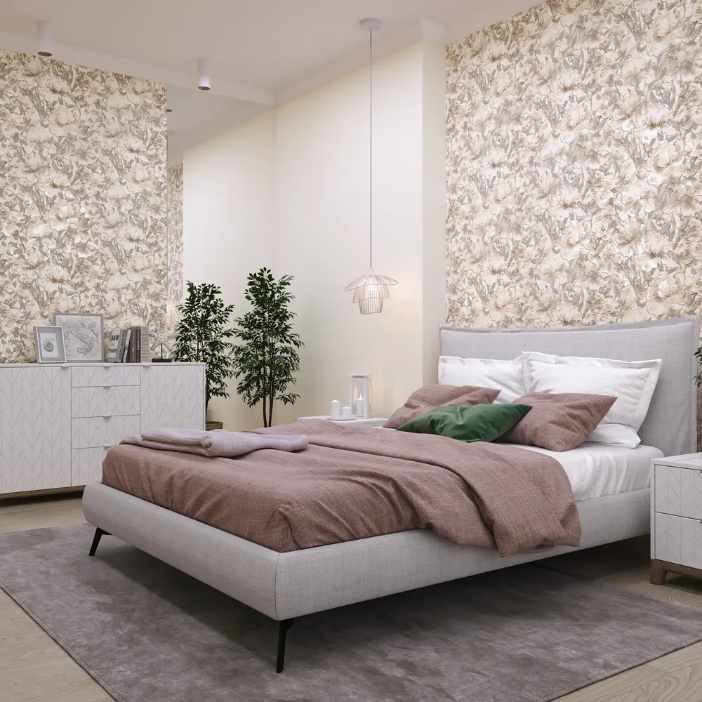 Обои флизелиновые Палитра Alida серые 1.06 м PL71174-14 STLM-2209776 - Вид №3