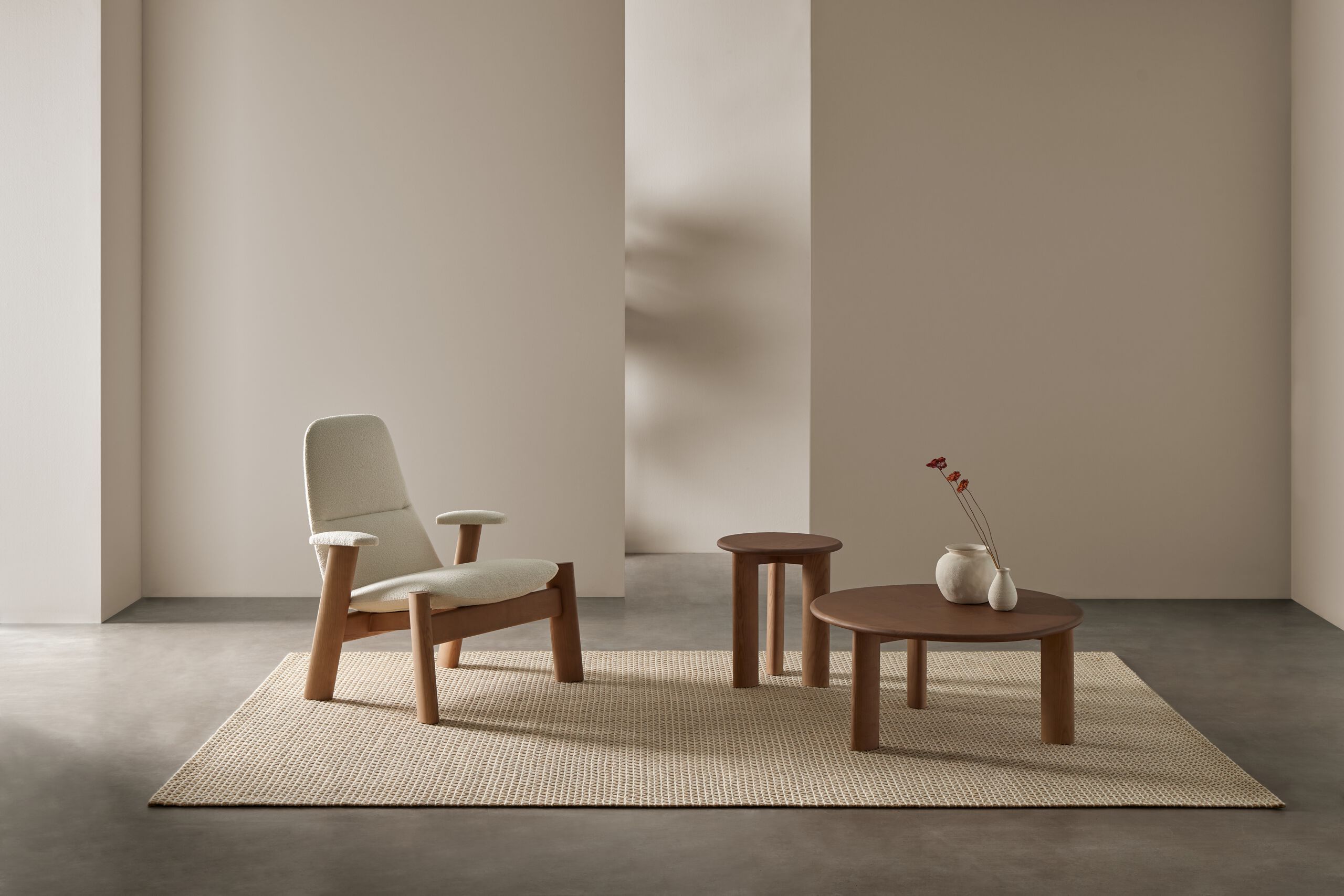 Круглый журнальный столик из ясеня Blasco&Vila Koko ARCH-00079471 - Вид №5