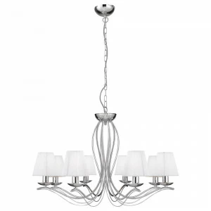 Подвесная люстра Arte Lamp Domain A9521LM-8CC ARTE LAMP ДИЗАЙНЕРСКИЕ, DOMAIN 056203 Белый