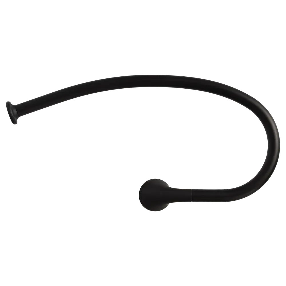 Держатель для полотенец Swensa Lock - черное кольцо для ванной 89368803 STLM-1583670