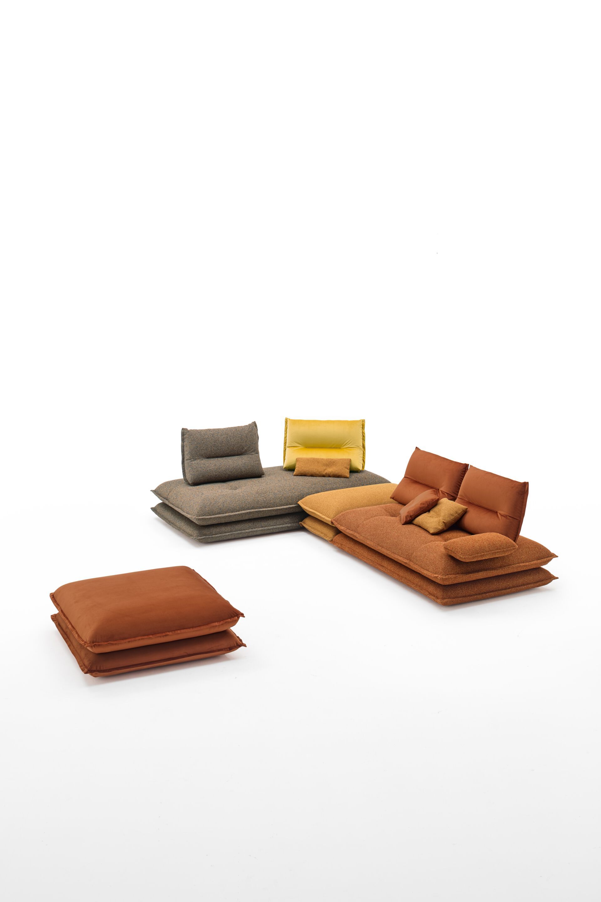 Модульный тканевый диван AERRE ITALIA TWINS ARCH-00042975 - Вид №1
