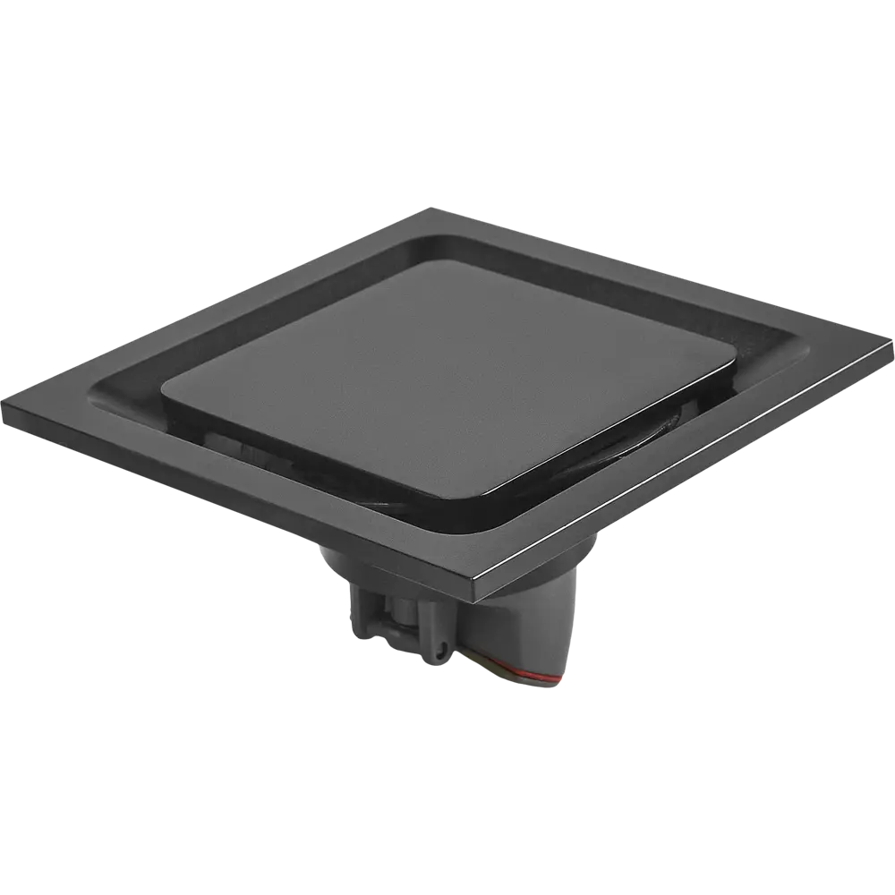 Трап для душа Orange OT01-006b сухой затвор 100х100 мм черный STLM-2020564