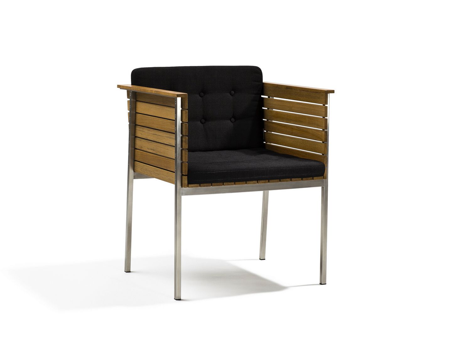 Садовое кресло из тикового дерева с подлокотниками Skargaarden Häringe ARCH-00152221 - Вид №10