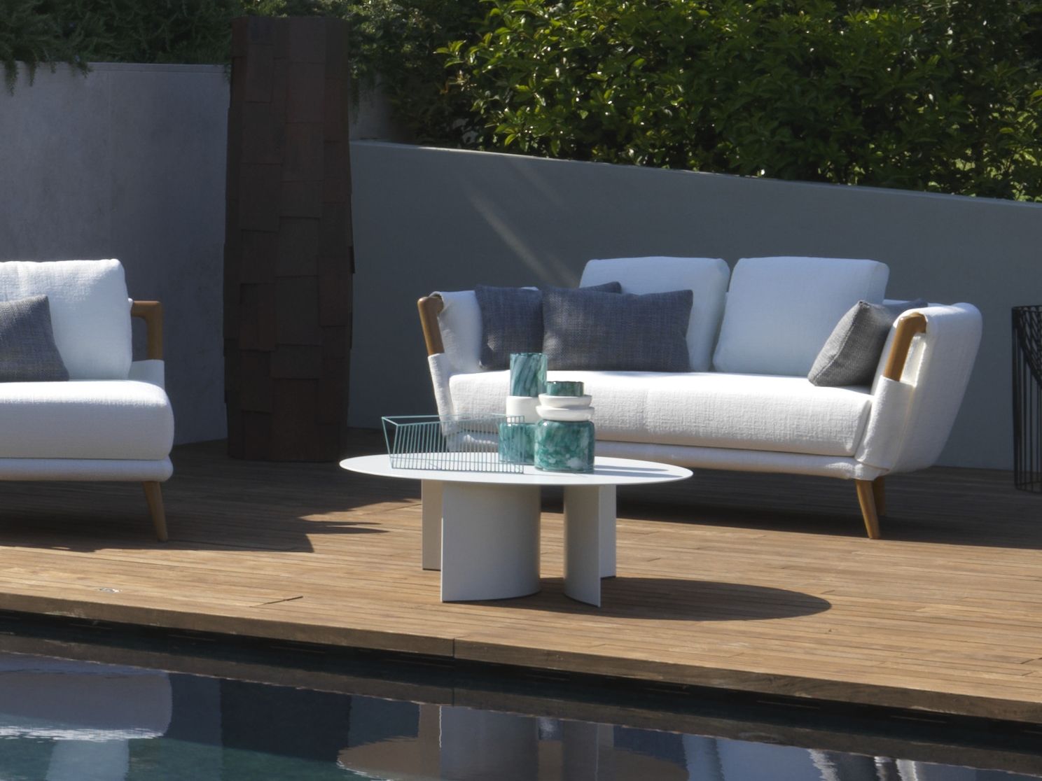 Ткань съемный садовый диван Flou Gaudí ARCH-00063986 - Вид №1