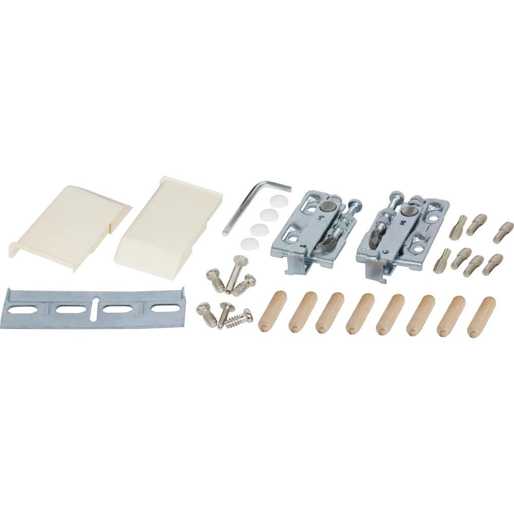Каркас навесной 80x92x35 см, ЛДСП, цвет белый DELINIA STLM-2173309 - Вид №3