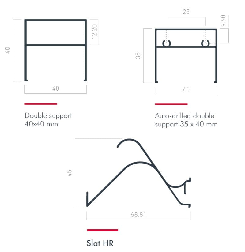 Алюминиевые жалюзи Saxun HR ARCH-00091068 - Вид №2