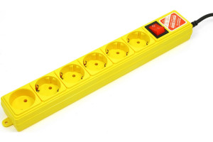 15548639 Фильтр-удлинитель 3м 6роз. желтый SPG5+1-B-жо10 Power Cube