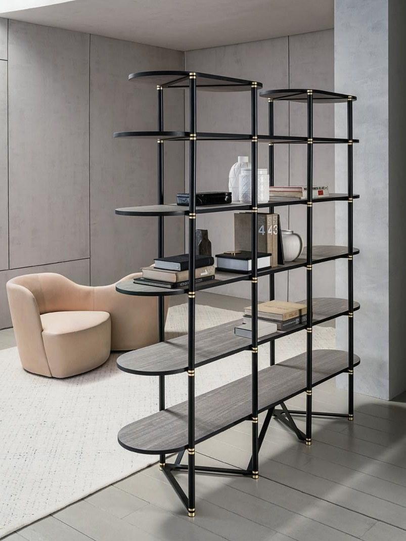 Casamilano Двусторонняя открытая полка из шпонированной древесины sun-id-1452243 - Вид №2