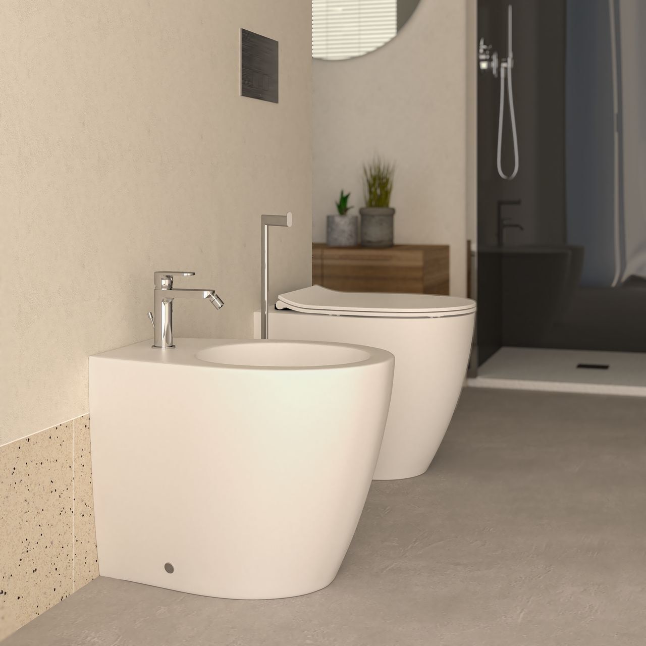 Напольное биде с переливом Ercos KITE ARCH-00055296 - Вид №5