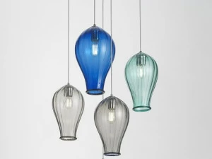 Zafferano Bespoke Подвесной светильник с прямым светом из муранского стекла Balloon