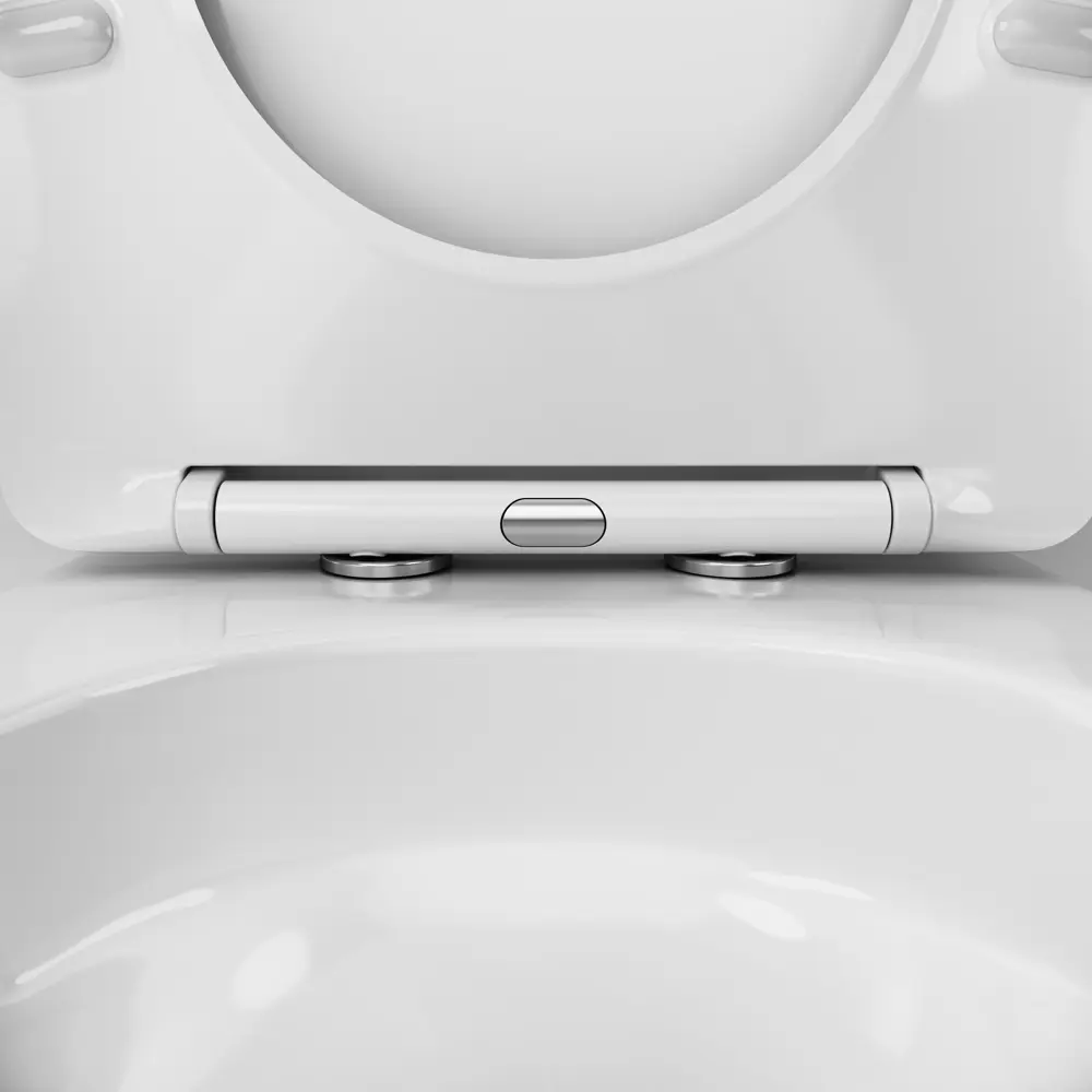 Комплект инсталляция с унитазом AM.PM Fresh IS12LM0151.8B1900 безободковый с микролифтом клавиша цвет хром STLM-2023046 - Вид №17