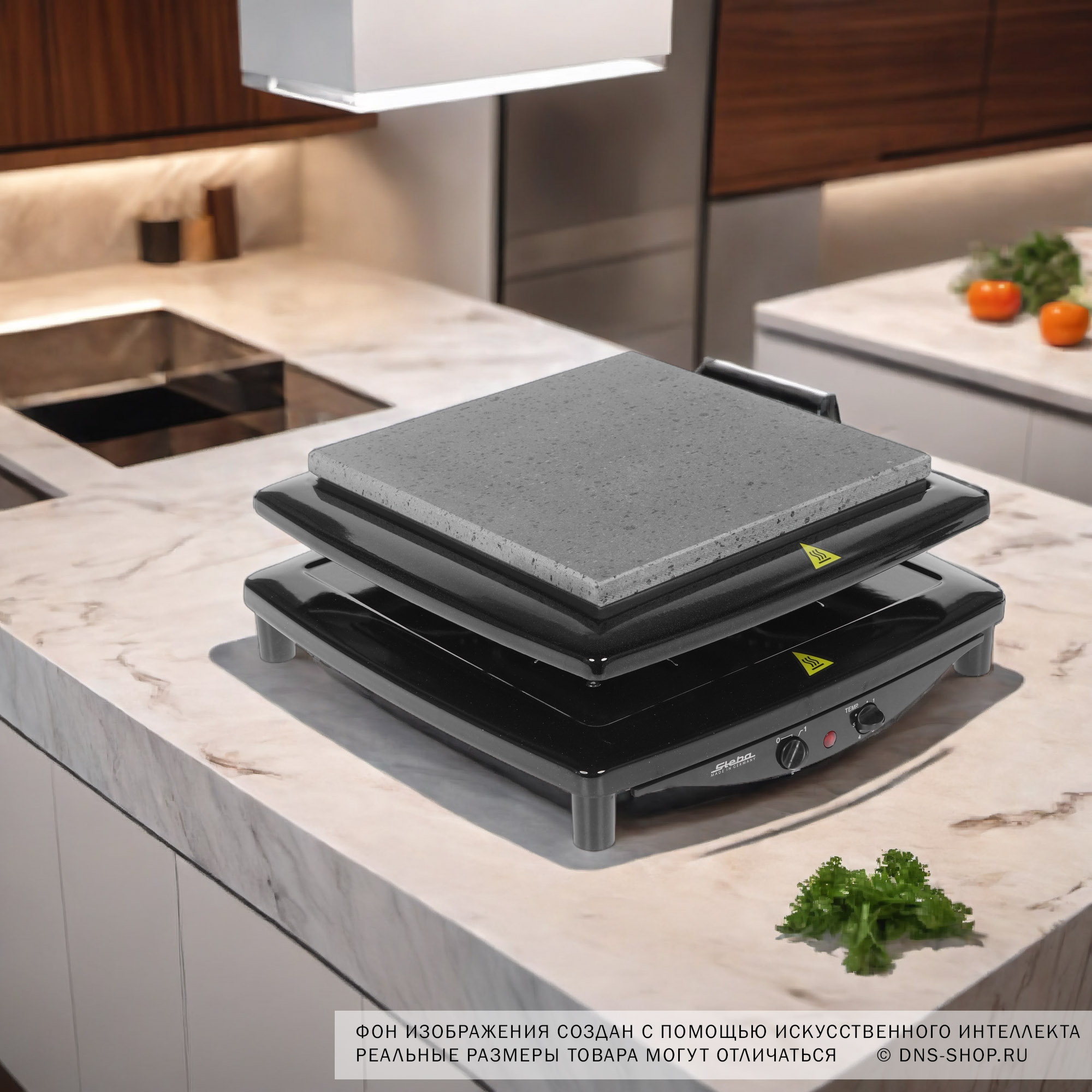 6732317 Гриль Steba RC 3 Plus Chrome черный STDN-0028334 - Вид №9