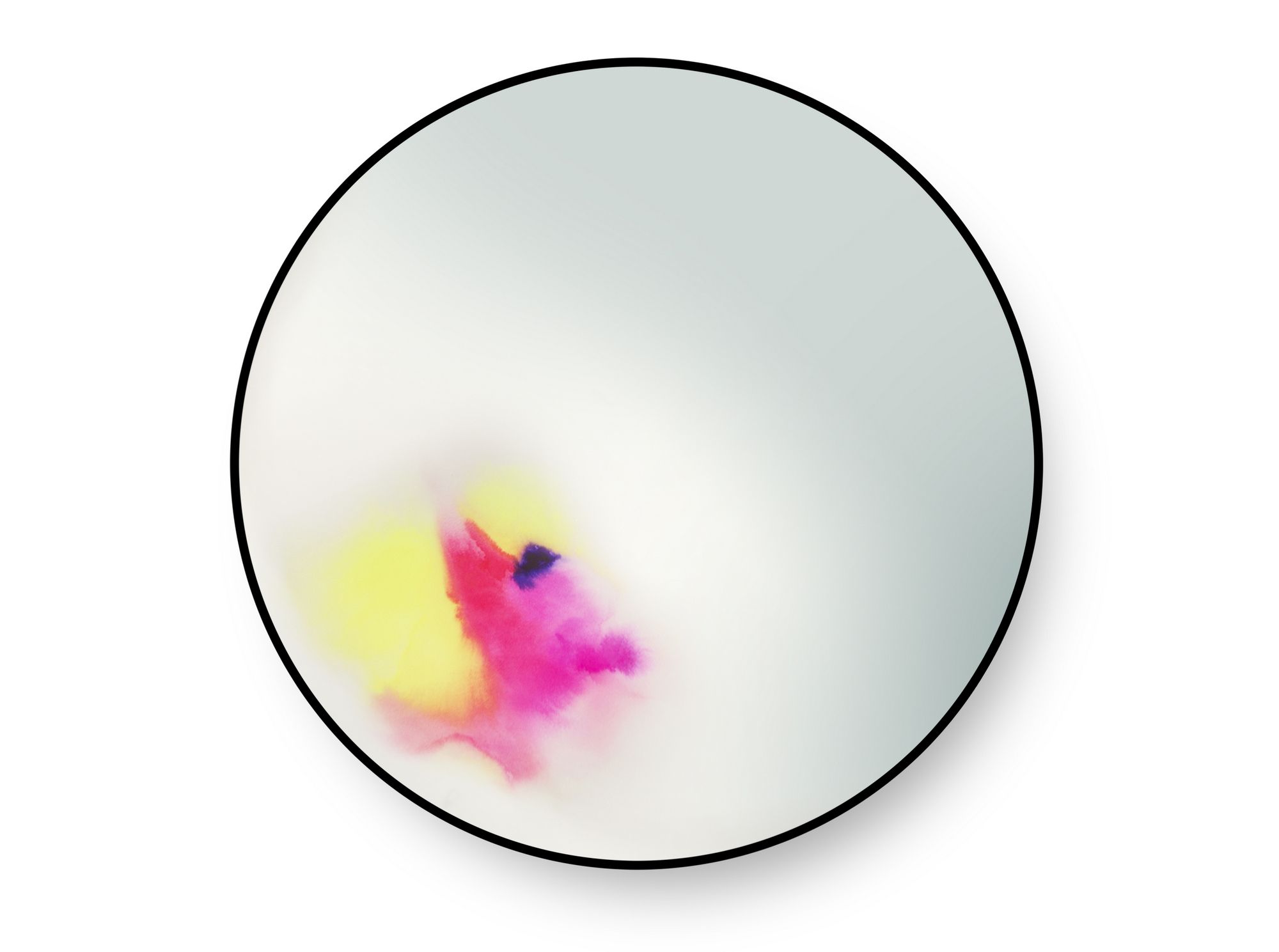 Круглое зеркало с алюминиевой рамкой Petite Friture Francis ARCH-00076940 - Вид №4