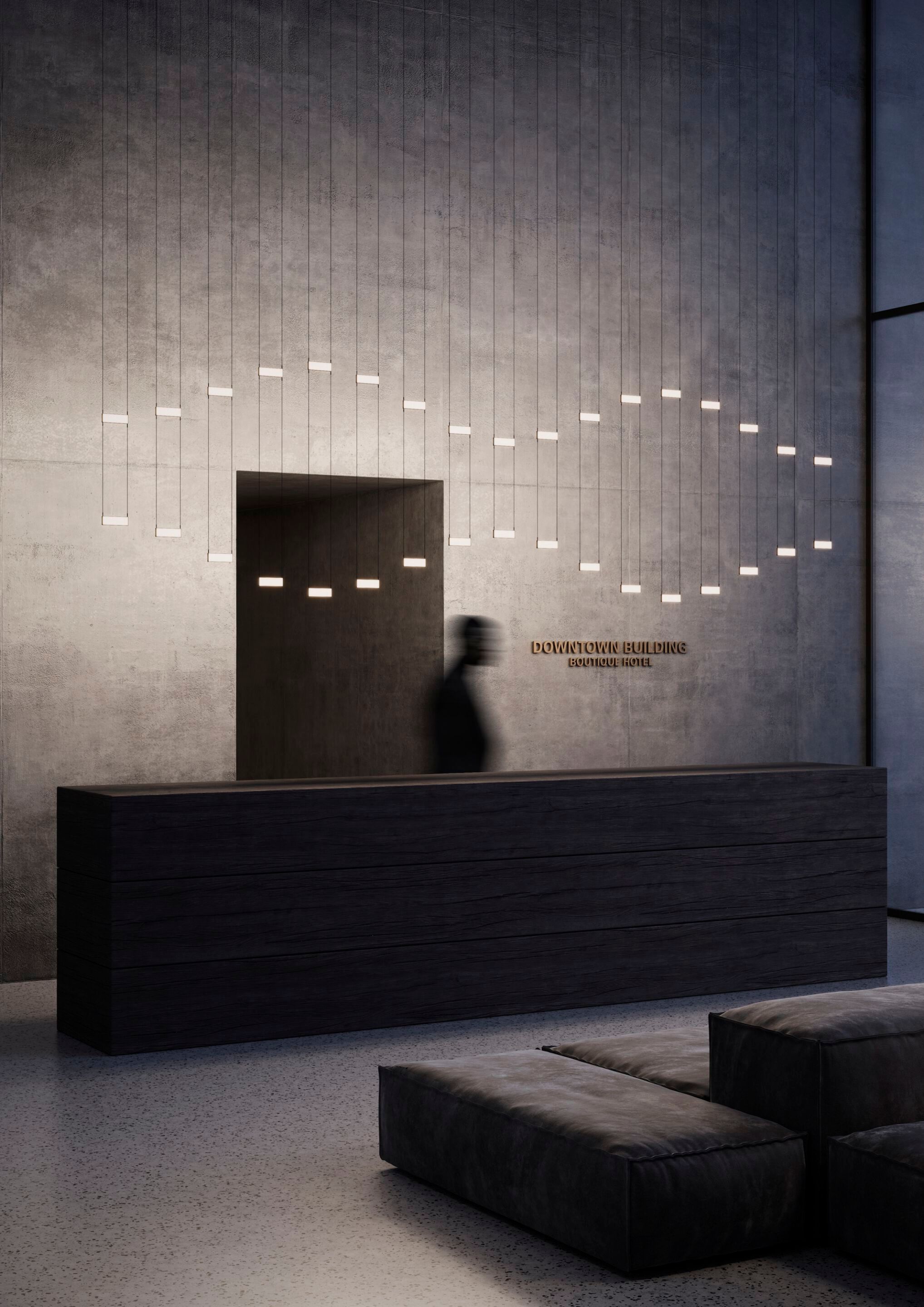 Светодиодный подвесной светильник из метакрилата и алюминия LUCEPLAN Limetry ARCH-00025537 - Вид №3