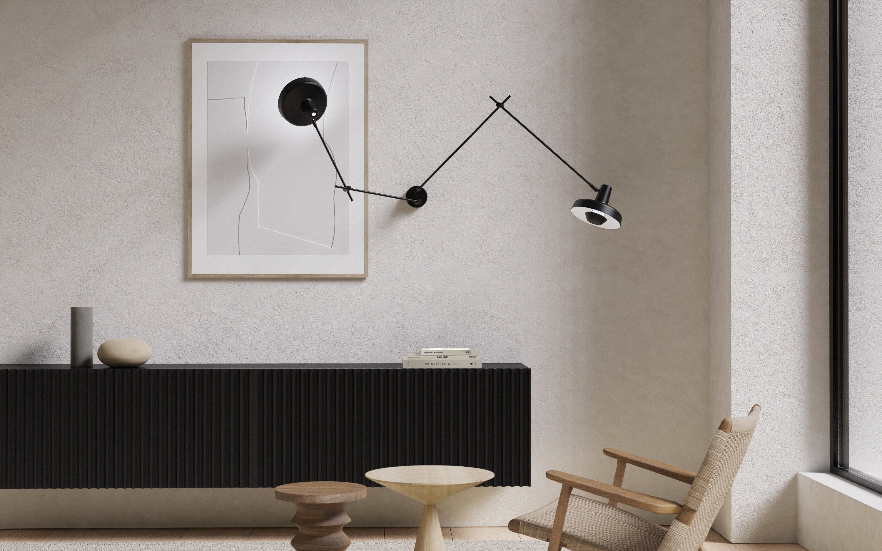 Двойной и регулируемый настенный светильник Grupa Arigato ARCH-00054465 - Вид №1