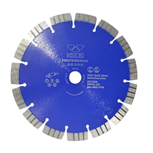 Диск алмазный по граниту Keos DBP02.230 турбо-сегментный 230x22.2x2.6 мм